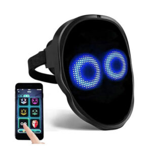 قناع LED مزود بتطبيق بلوتوث